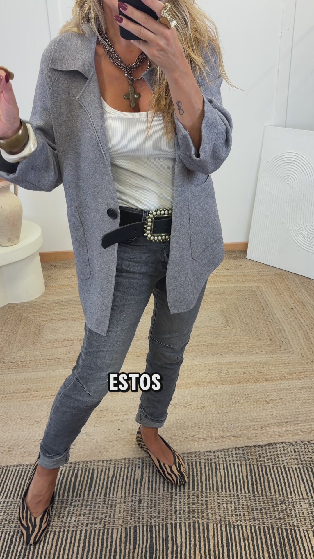 Casaco de malha